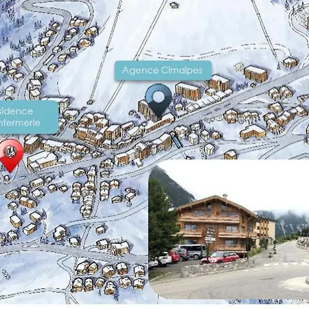 3 Pieces A Courchevel, Proche Des Pistes Avec Parking Et Wi-fi - Fr-1-563-61 Lägenhet Courchevel